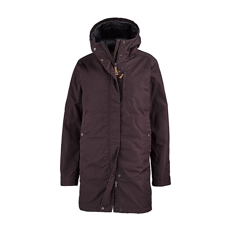 Fjällräven Parka Kiruna Padded, black oak, Größe L