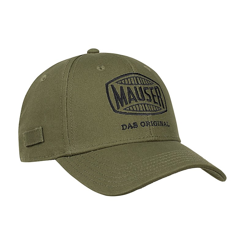 Mauser Cap Canvas Logo, dull olive, Größe one size