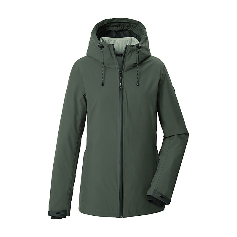 Killtec Funktionsjacke 3in1 KOW 20, dunkel salbei, Größe 36