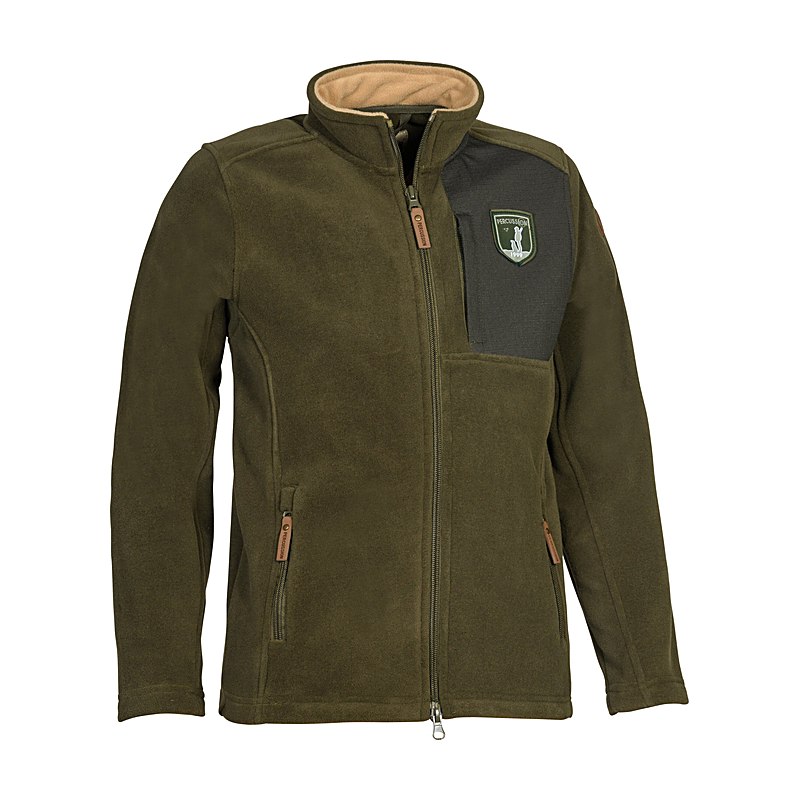 Percussion Fleecejacke Norway, khaki-percussion, Größe 140