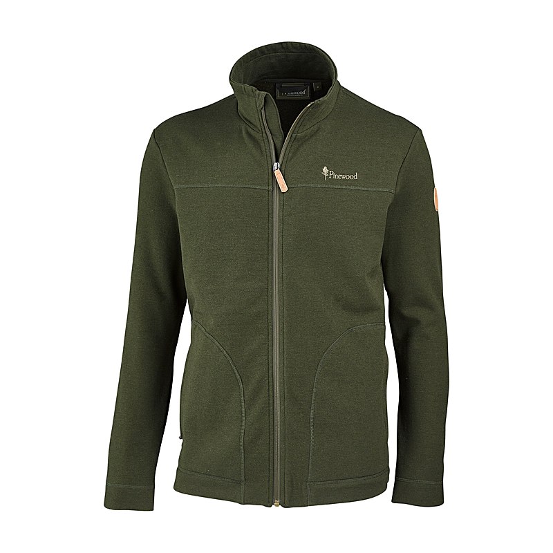 Pinewood Jacke Finnveden Wool Fleece, mossgreen, Größe S