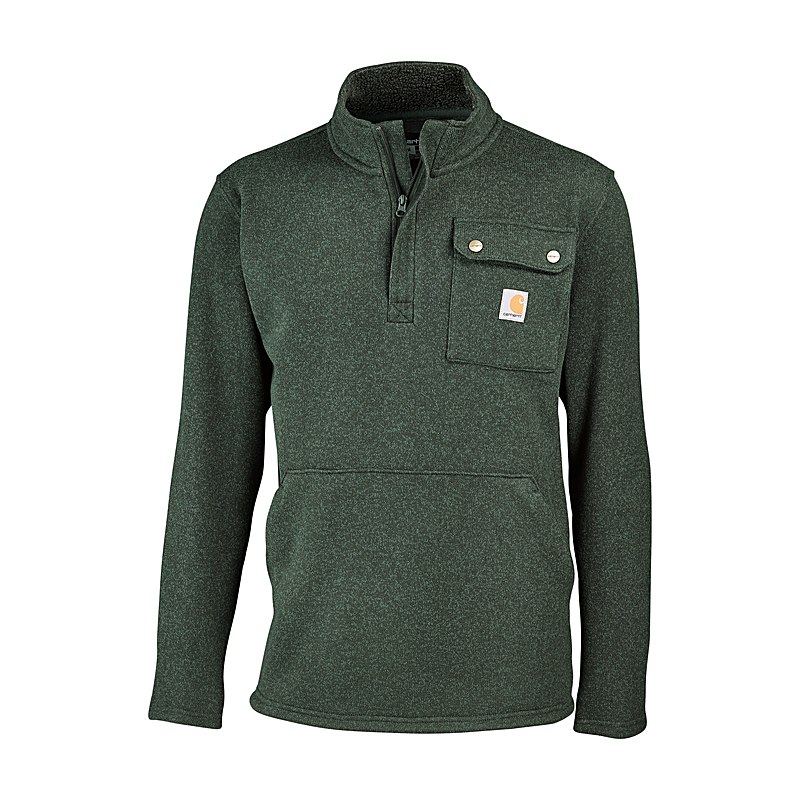 Carhartt Sweat-Troyer Wayland, forestry green, Größe S