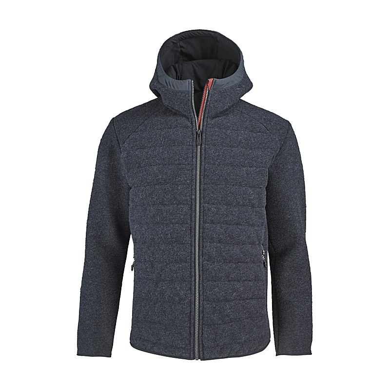 CMP Jacke Bonded Knitted, antracite mel, Größe 50