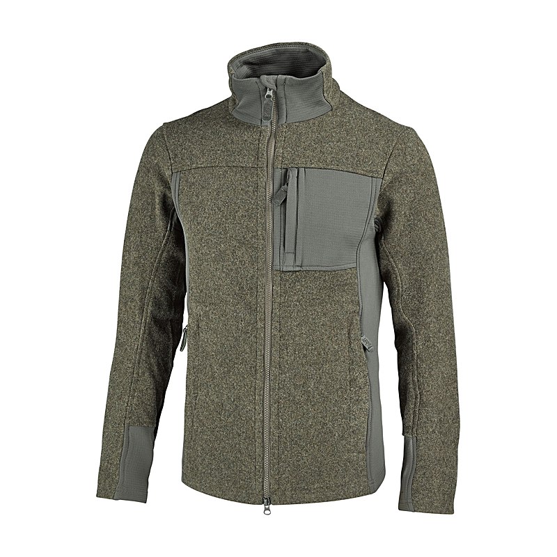 1849 Hunting Wollfleecejacke Steinkogel, aged wood, Größe 54