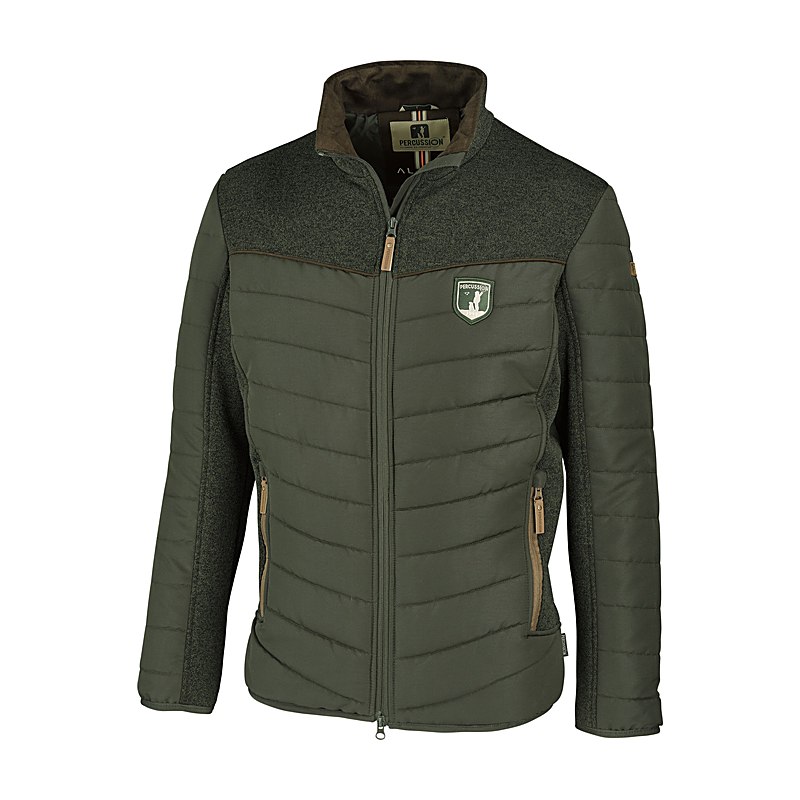 Percussion Steppjacke Alaska, khaki, Größe L