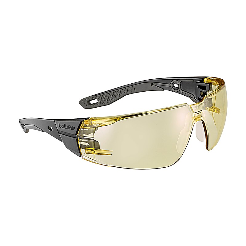Bollé Safety Schutzbrille Rush+ 2.0, amber