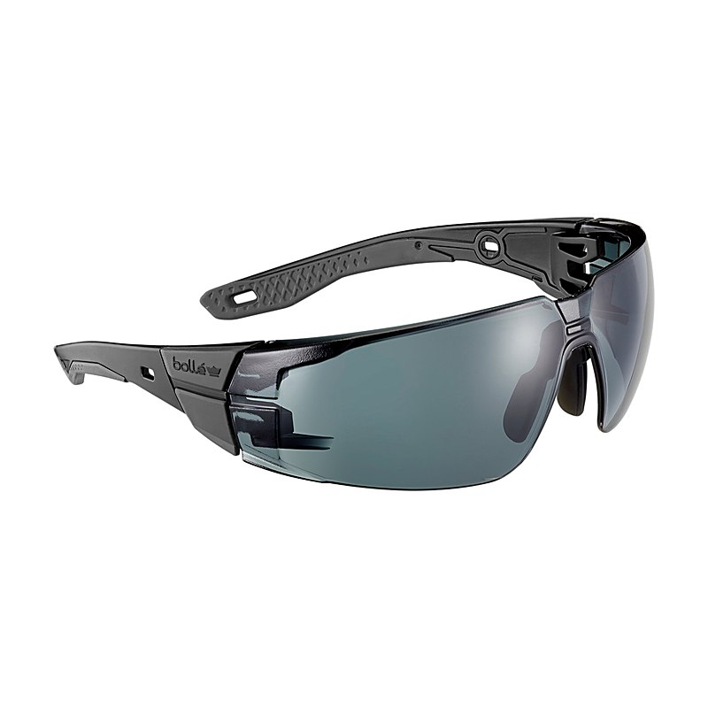 Bollé Safety Schutzbrille Rush+ 2.0, smoke