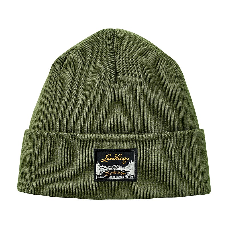 Lundhags Beanie Järpen, thyme green, Größe one size