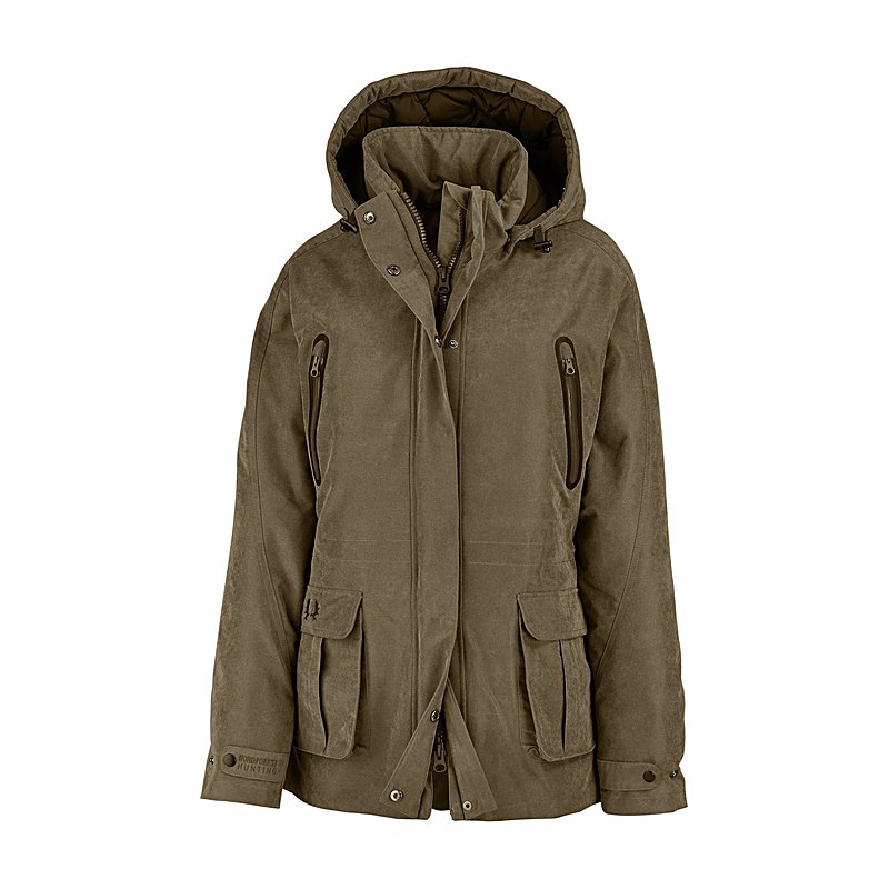 Nordforest Hunting Winterjagdjacke Arinna 2.0, olive-brown, Größe 34