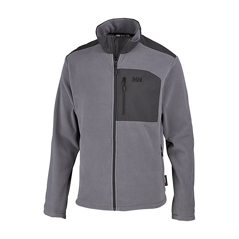 Helly Hansen Fleecejacke Daybreaker Block, thunder grey, Größe L