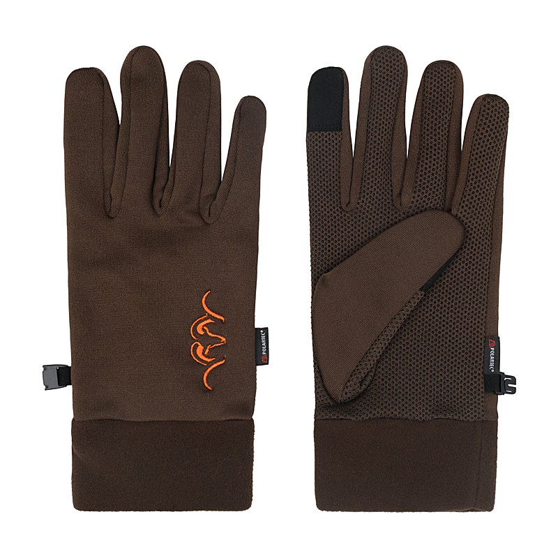 Blaser Handschuhe Bjarne Touch 25, dunkelbraun, Größe 8