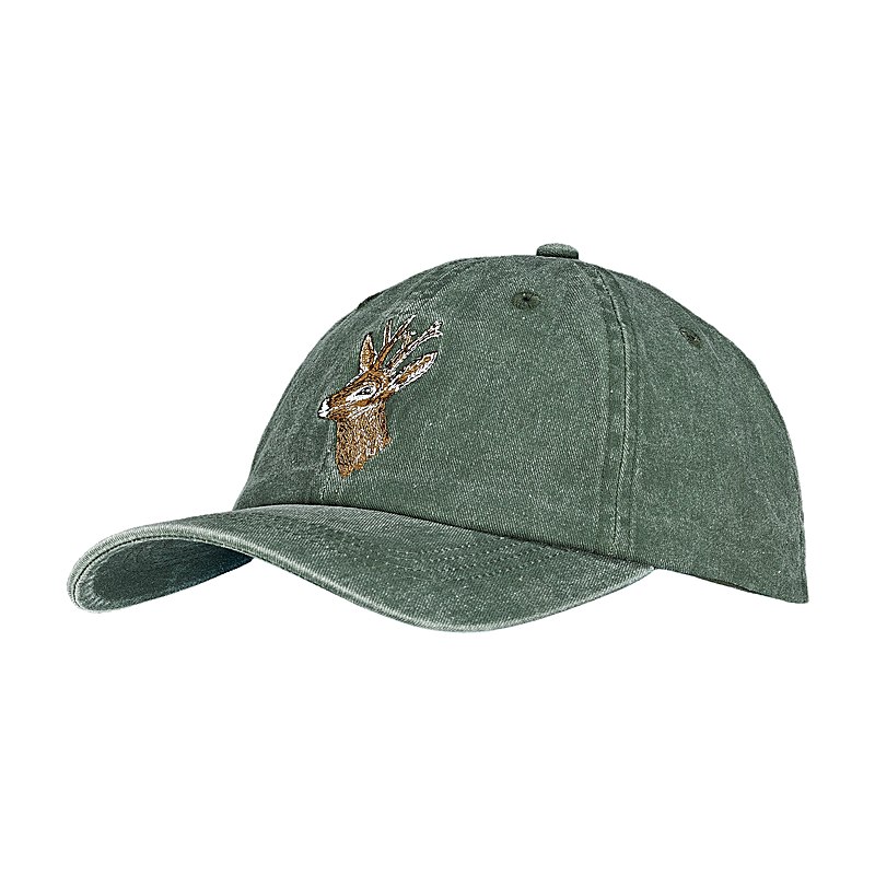 Nordforest Hunting Cap Bente, washed green, Größe one size