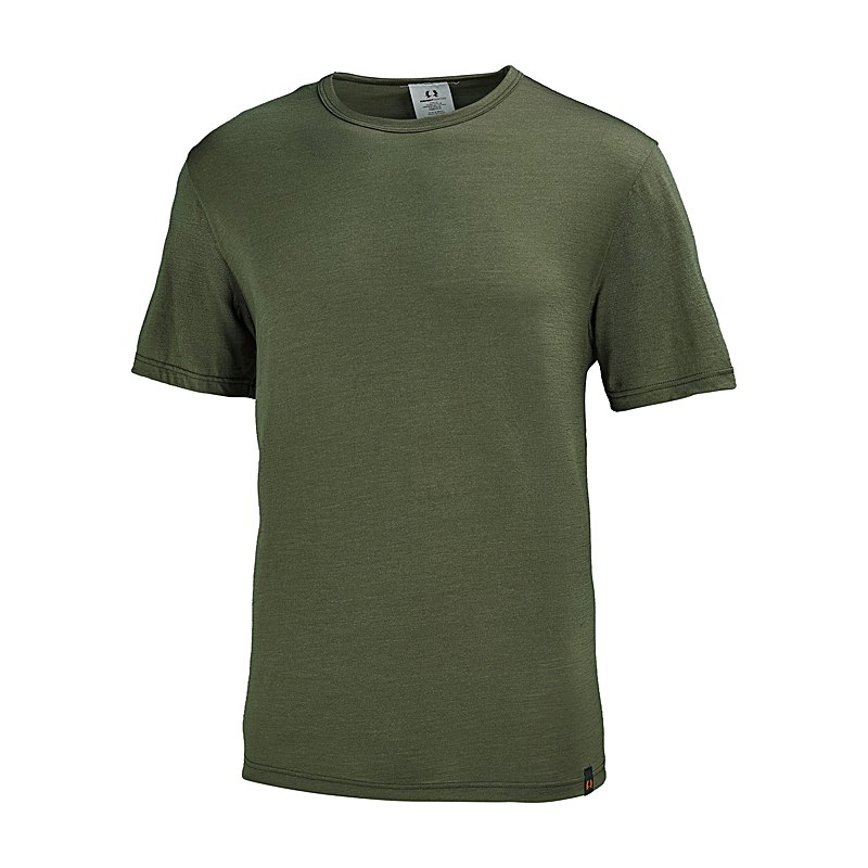 Nordforest Hunting T-Shirt Merino, oliv, Größe L