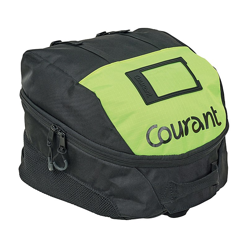 Courant Materialtasche Cross Up, schwarz-gelb