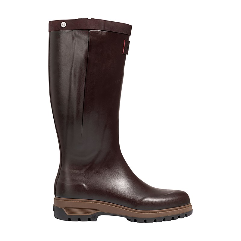 Aigle Gummistiefel Parcours 3.0 Trophee, braun, Größe 47