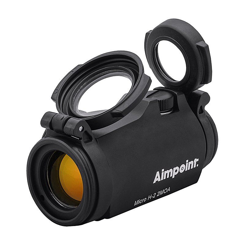 Aimpoint Rotpunktvisier Micro H-2, Ohne Adapter, 2 MOA