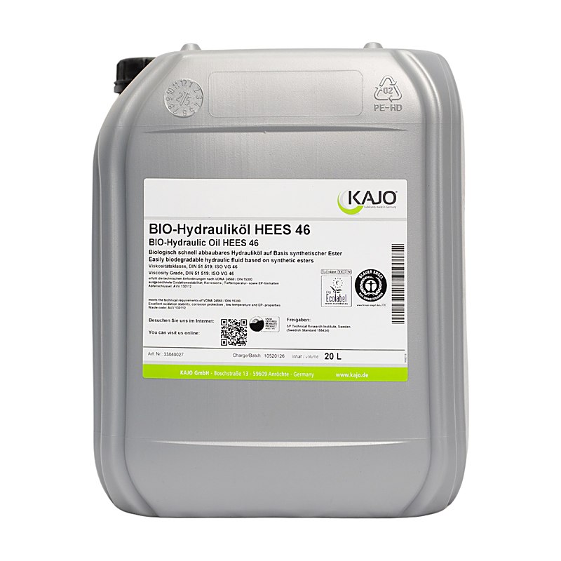 Kajo Bio-Hydraulik-Öl HEES 46