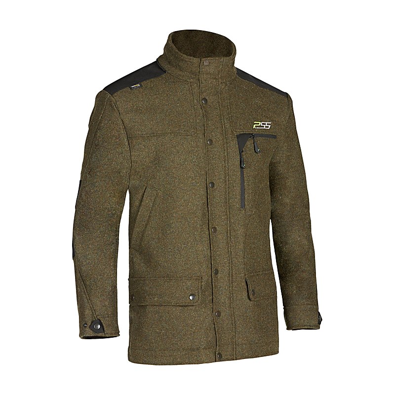 PSS Lodenjacke X-treme, oliv-schwarz, Größe 4XL