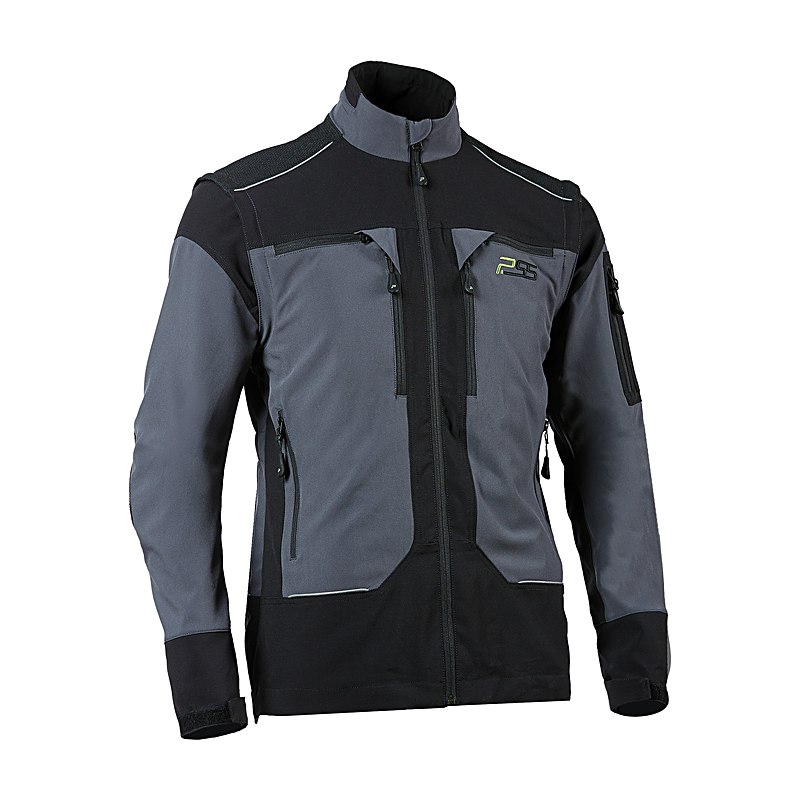 PSS Funktionsjacke X-treme Vario, schwarz-grau, Größe XL