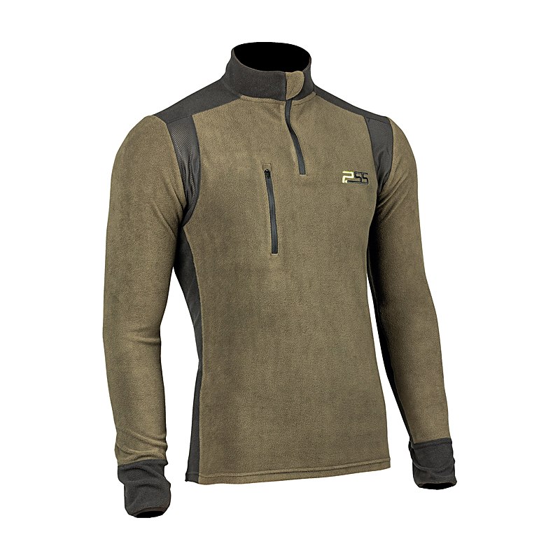PSS Fleeceshirt X-treme Polar, grün-schwarz, Größe 3XL