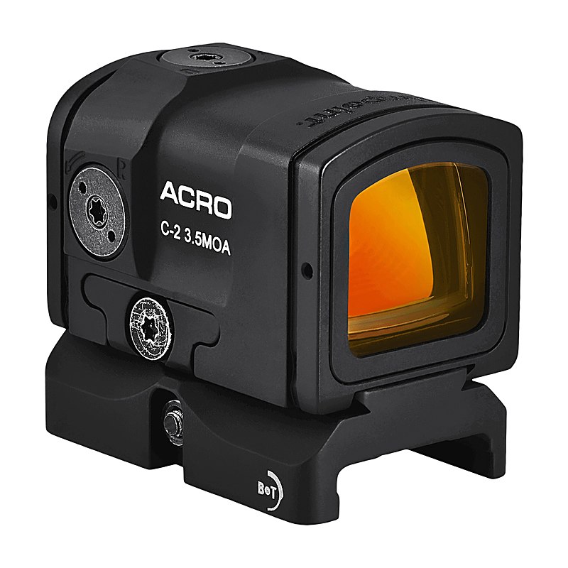 Aimpoint Rotpunktvisier Acro C-2, Adapter Weaver