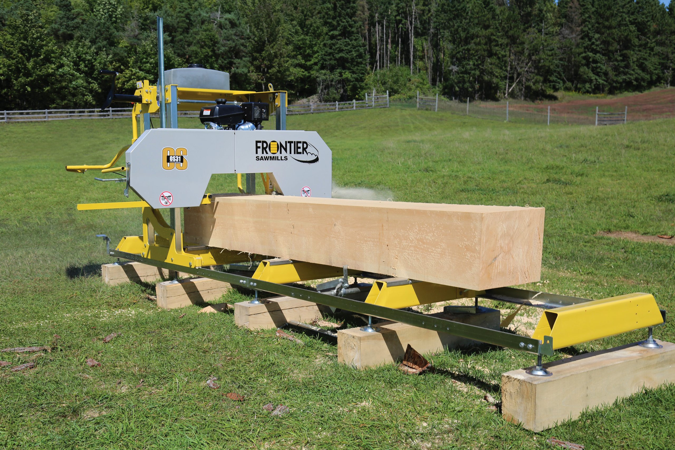 Frontier Sägewerk OS 31 Blockhausbau Specials Forst Grube AT