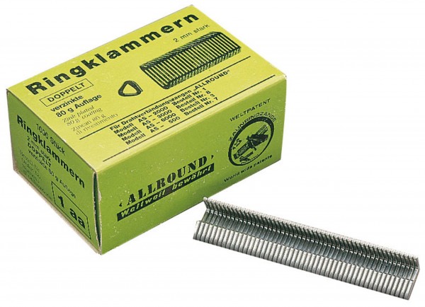 Klammer til hegnsbindetang - 2 mm Ø
