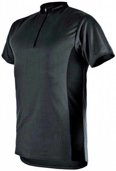 Pfanner Zip-Neck kortærmet