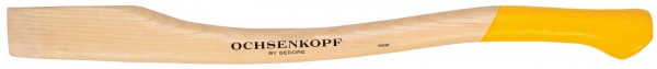 Hickory Økse-skaft M. Kantet øje og M. stor endeknop