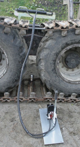 Hydraulisk spændeaggregat til bånd