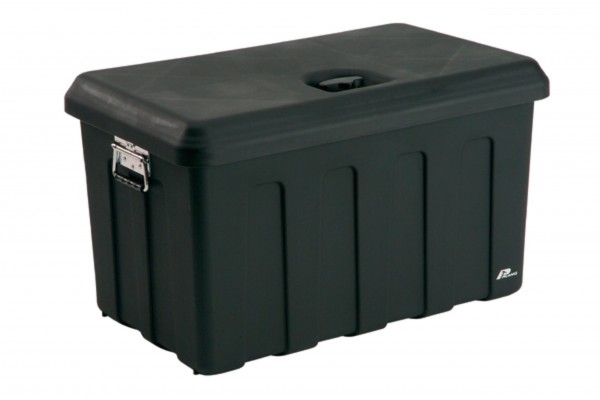 Werkzeugbox aus aus wetterbeständigem Kunststoff – Maße 80 x 47 x 50 cm (B x H x T)