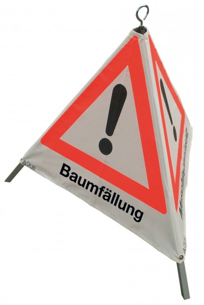 Faltsignal Baumfällung