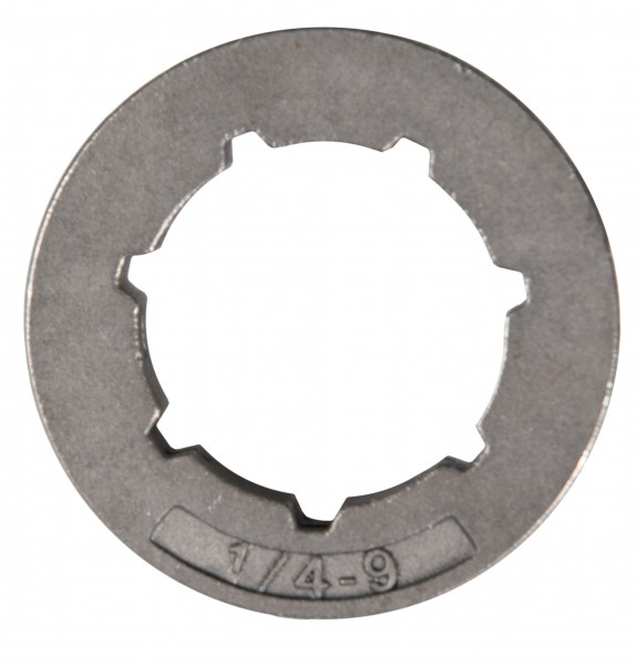 Selvcentrerende tandkrans 1/4"