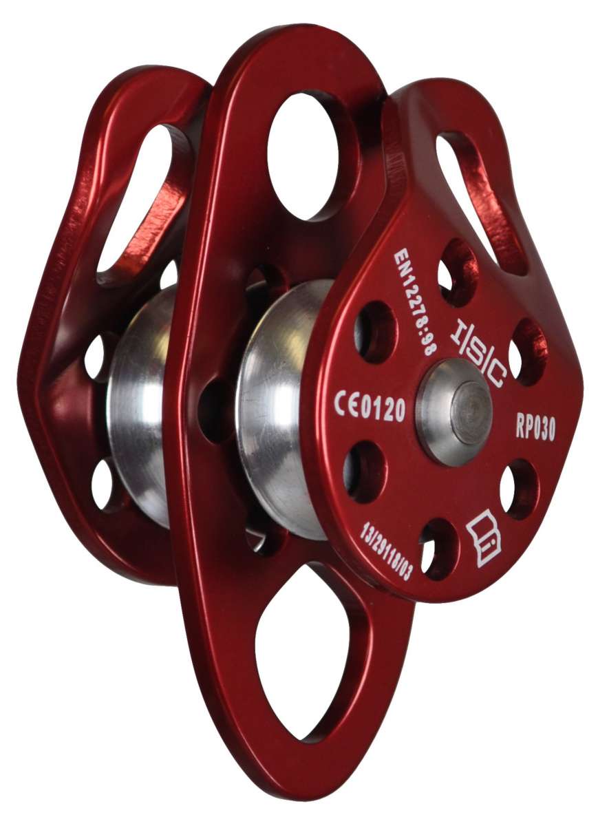 ISC Small Double Rope Pulley Double Pulleys Rope Pulleys Climbing