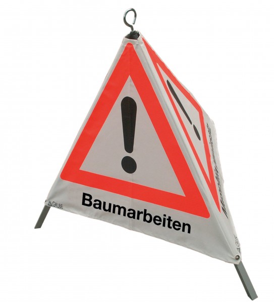 Faltsignal Baumarbeiten