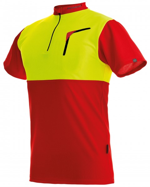 Pfanner Zip-Neck kortærmet
