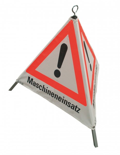 Faltsignal Maschineneinsatz