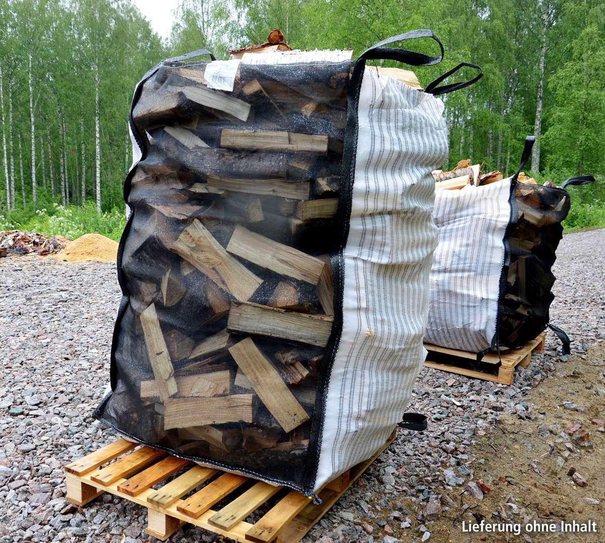 Nordforest BigBag für Brennholz Holzspalter Gartengeräte Garten
