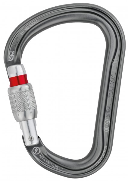 Petzl William Screw-Lock Karabiner