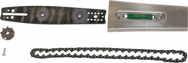 Eder kædedrivsæt tilkobling 8 mm, 3/8"