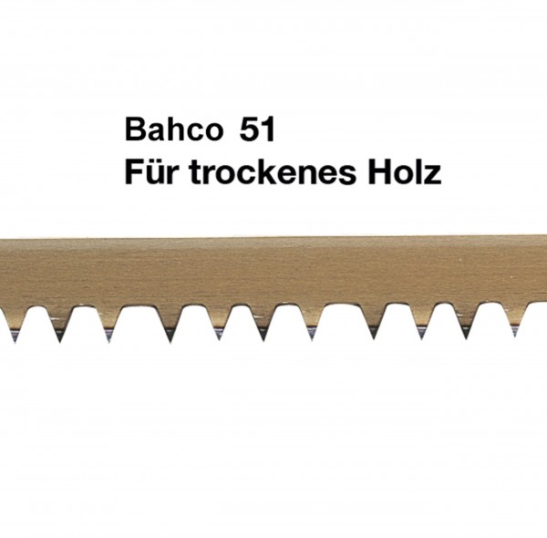 Bahco Force Bøjlesav, Reserveblad Nr. 23 til tørt træ/ Længde 530 mm